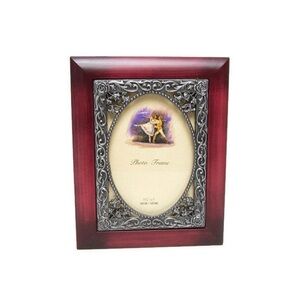 Jewelry box with frame